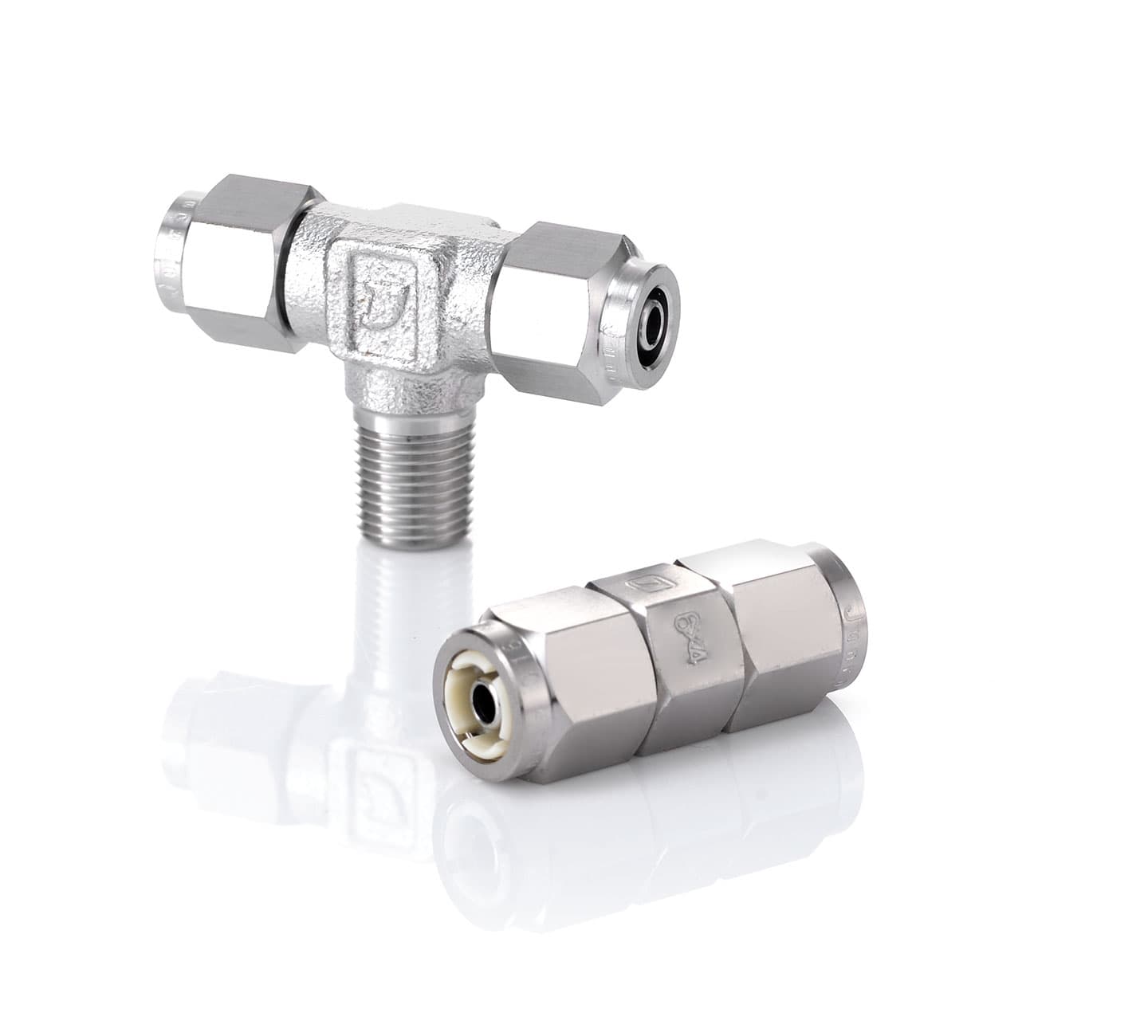 Stainless Steel Fittings — High-Purity Stainless Fittings for Fluoropolymer Tubing